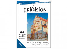 Fotopaber PRIVISION matt A4, 210g. 50l.